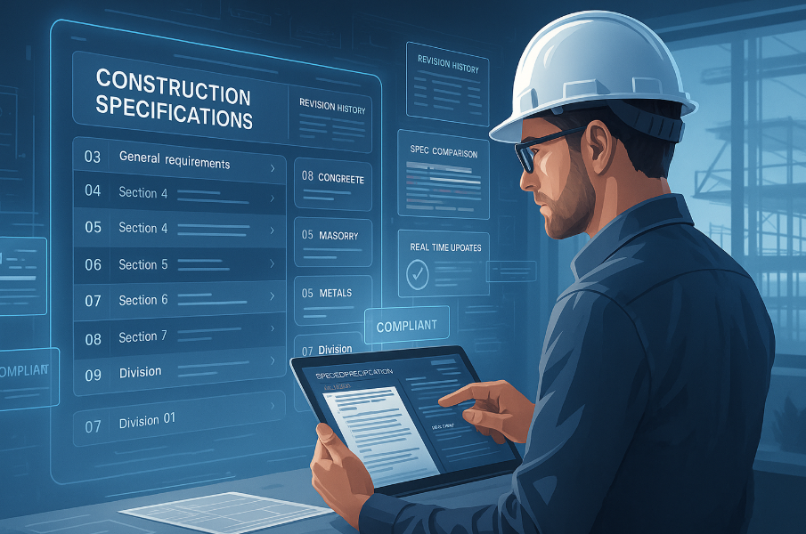 construction specification software​
