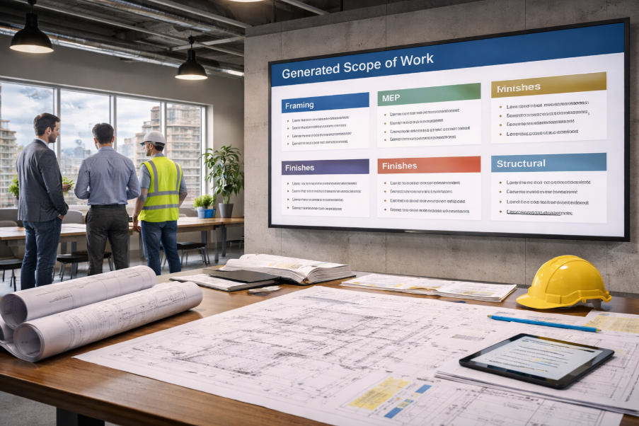 AI construction software - AutoScopes