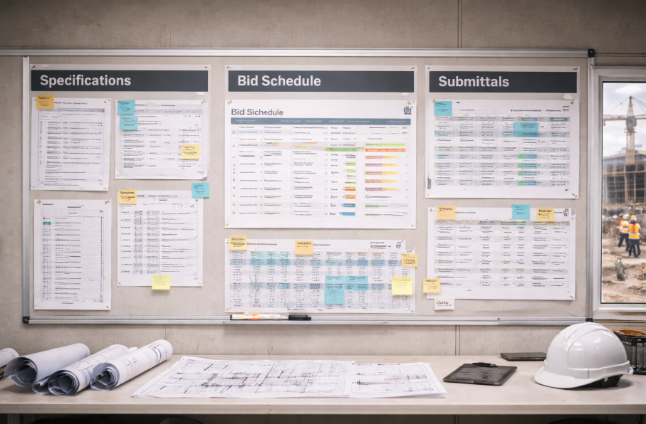 construction specification management software